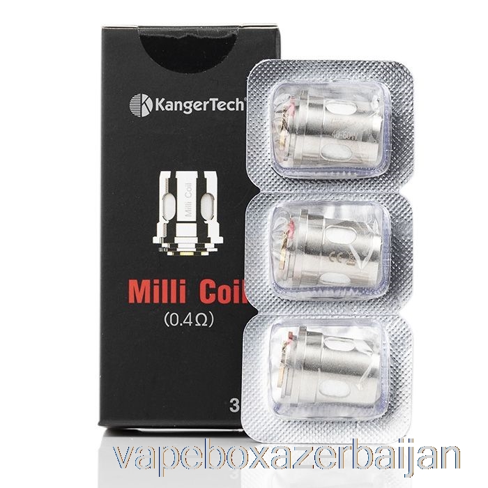 Vape Baku Kanger Milli Mesh Replacement Coils 0.4ohm NiCr Coils